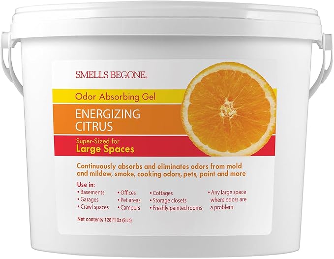 SMELLS BEGONE 1-Gallon Odor Absorber Gel by SMELLSBEGONE