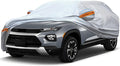 KEYOOG Fit for 164"-178" Length SUVs, 6-Layer Full Car Cover is All-Weather by KEYOOG