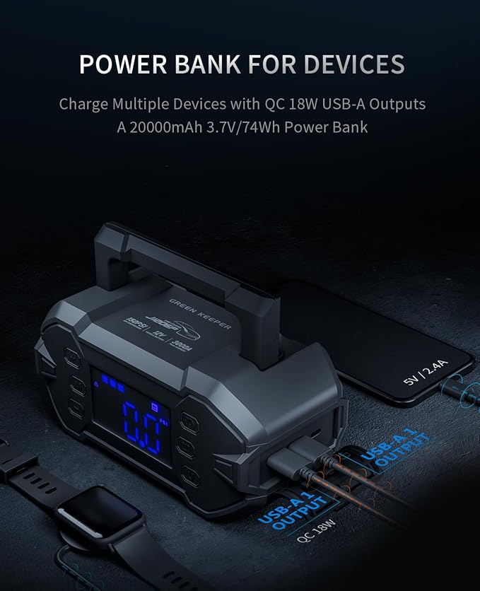 Portable Car Jump Starter 3000A - Image 4