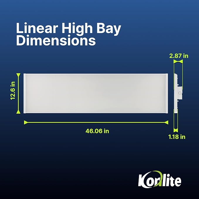 4 FT Linear LED Shop Light, 000LM HighBay Light - Image 6
