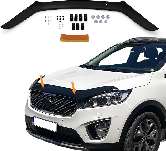 Hood Deflector Guard Fits Kia Sorento 2016-2020 | Bug & Bonnet Shields by WelcometoEhiltek