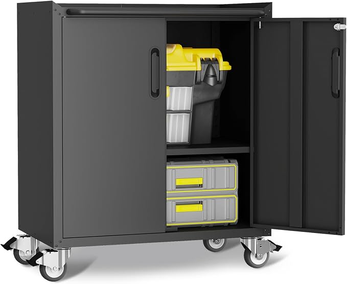 Metal Garage Storage Cabinet by VIYET