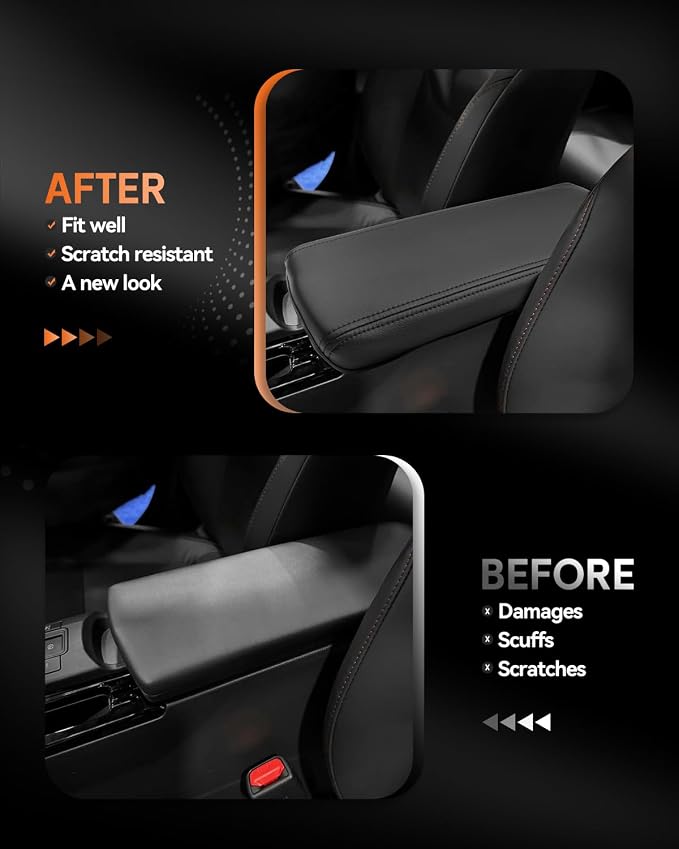 CDEFG for Toyota Prius 2023-2025 2026 Center Console Cover Armrest Box Cover - Image 3
