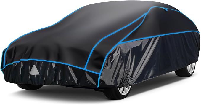 Hail Protector Car Cover, Outdoor Anti Hail Car Covers Thick Multi-Layered EVA by Holthly