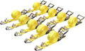 10 Pack 1.5" x15' Ratchet Strap 4400LB by Cargo+Control