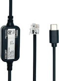 Escort USB-C to RJ11 Power Cord Radar Detectors Including MAX 360, MAX 360c by ESCORT