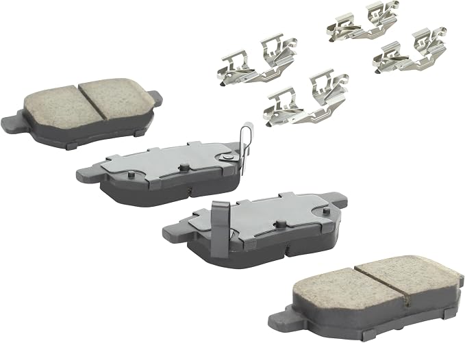 Premium Ceramic Rear Brake Pads Compatible - Image 2
