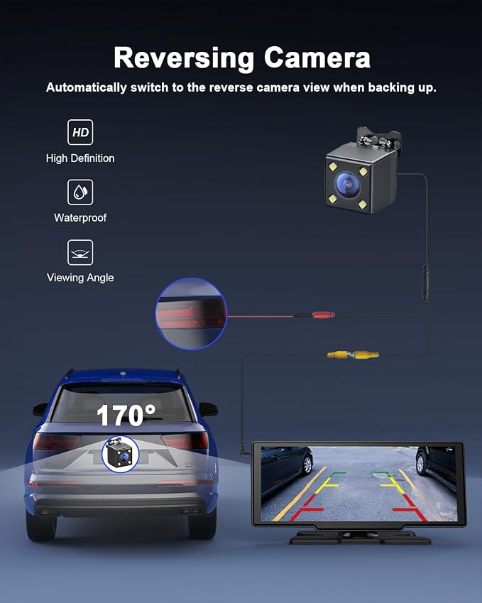 8.1'' Wireless Apple Carplay Screen - Image 4