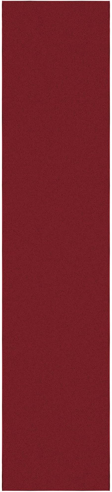 Ottomanson Hallway Runner Rug 2'7" x 12' Non Slip Solid Area Rugs Easy to Clean - Image 6