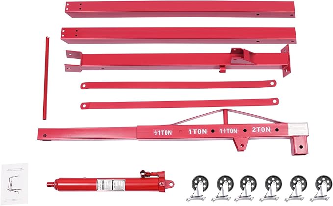 LOYALHEARTDY 1 Ton Hydraulic Engine Hoist, Folding Engine Lift - Image 7