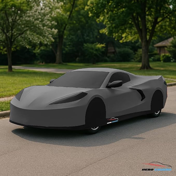 C8 Car Cover Fit for Corvette C8 Indoor and Outdoor Protection - Image 6
