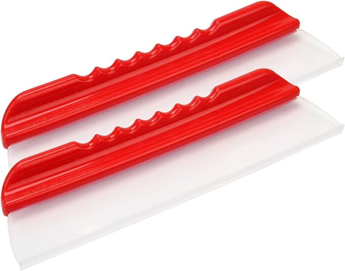 2 Pack 12inch car Squeegee, Silicone Squeegee, car Window Squeegee, Flexible by sayene