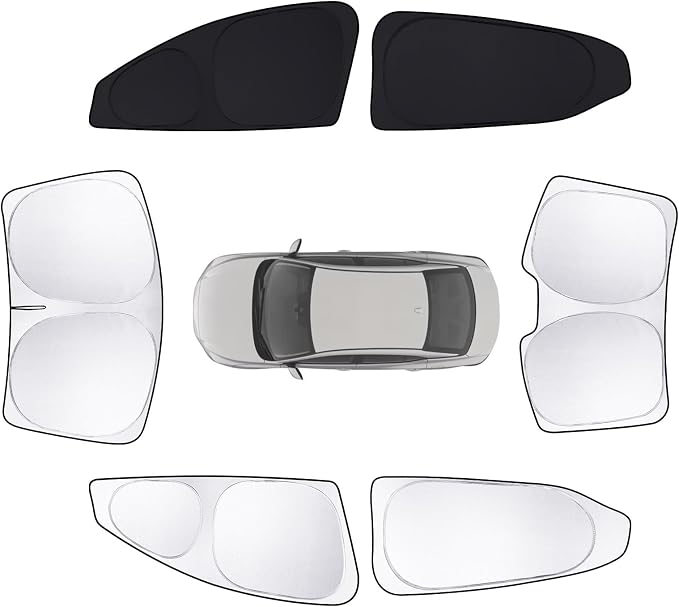 6pcs Car Window Shades for Nissan Sentra 2020-present Accessories, Windshield by Unknown