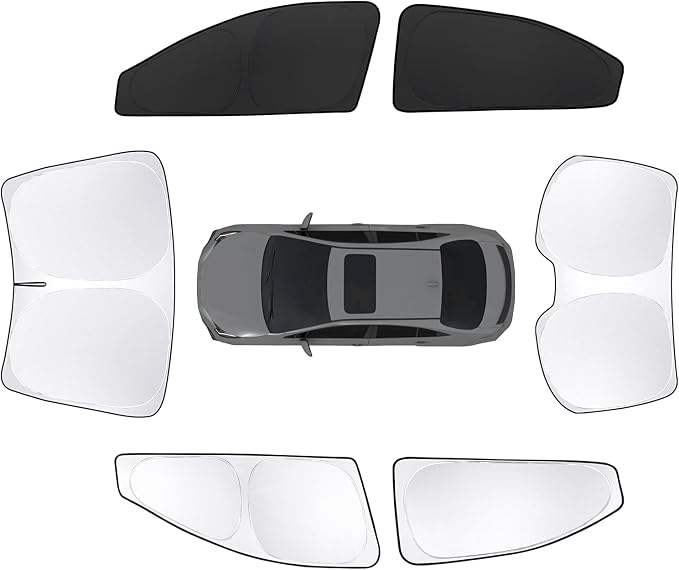6pcs Car Window Shades for Toyota Corolla 2020-2025 Accessories, Windshield by Unknown