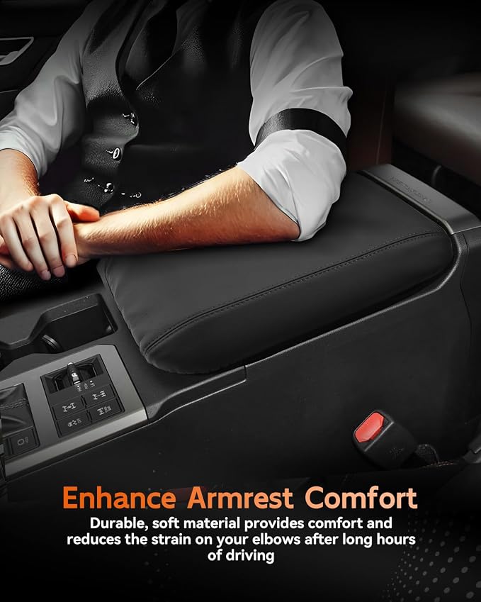 CDEFG for 2024 2025 Toyota Land Cruiser 250 Center Console Cover Armrest Box - Image 5