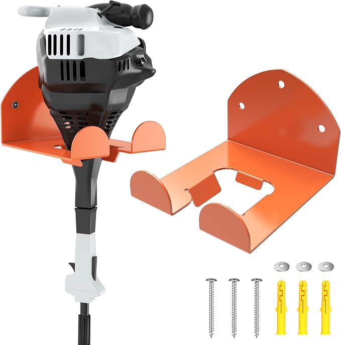 Trimmer Rack Wall Mount Heavy Duty Weedeater Hanger by Unknown