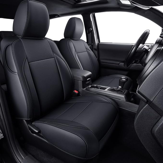 LUCKYMAN CLUB Tacoma Custom Fit Seat Covers by LUCKYMANCLUB