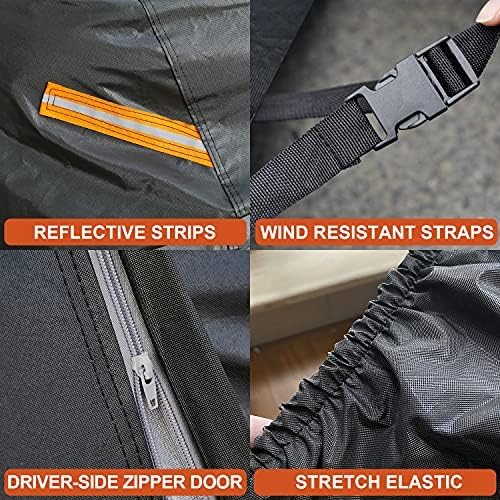 Kayme 7 Layers Truck Cover Waterproof All Weather, Heavy Duty Outdoor Pickup - Image 4