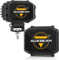 Auxbeam 4 Inch LED Pod Covers, Square Off Road Light Protective Covers by Auxbeam