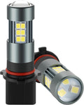 P13W 12277 LED Bulbs, Super Bright SH23W Fog Light 6500K Cool White by iFunyLED