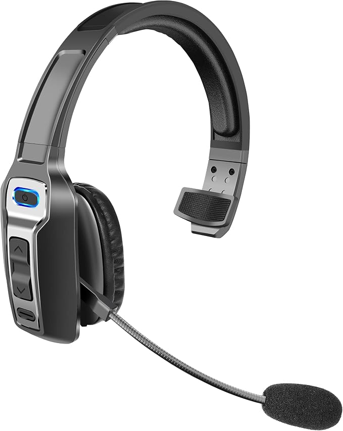 Trucker Bluetooth Headset, V5.2 Wireless Headset by Sarevile