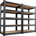 72" H*46'' Storage Shelves 2500lbs Garage Shelving Adjustable Heavy Duty Garage by Unknown