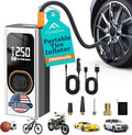 X9 Pro Portable Tire Inflator 1Min2X Faster 150PSI Air Compressor, 25000mAh by FLYINGAPSARAS