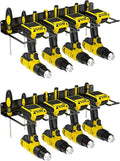 Drill Holder Wall Mount, Power Tool Organizer, Heavy Duty Metal Tool Storage by JSYONII