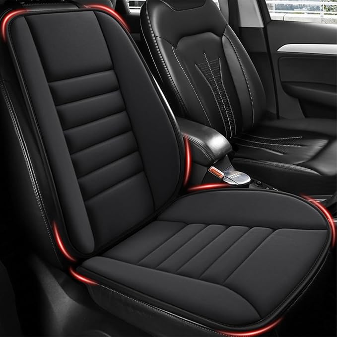 MYFAMIREA Car Seat Cushion and Back Support Pillow 1.2'' Thick Memory Foam Desk by MYFAMIREA