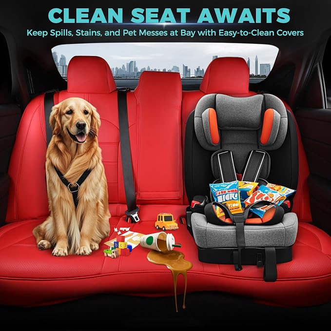 for Toyota Camry Seat Covers Hybrid XLE XSE 2018 2019 2020 2021 2022 2023 2024 - Image 6