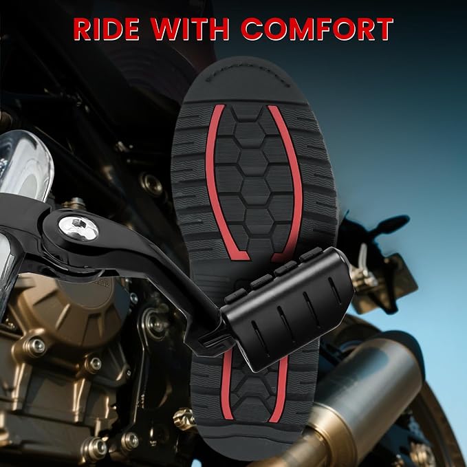 1.25" Highway Pegs Long Angled Pegs Adjustable - Image 4
