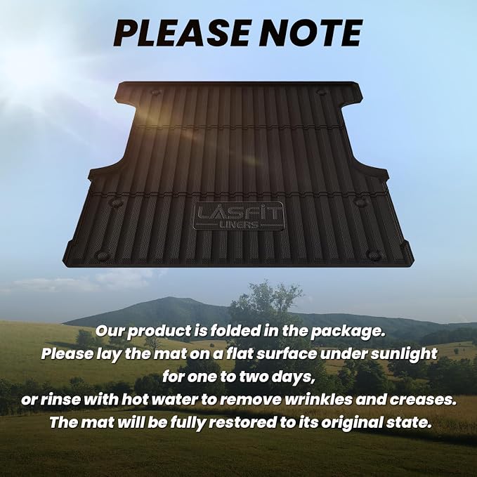 LASFIT Bed Mat for Toyota Tundra 2025 2024 2023 2022 Truck Bed, All Weather 5.5 - Image 6