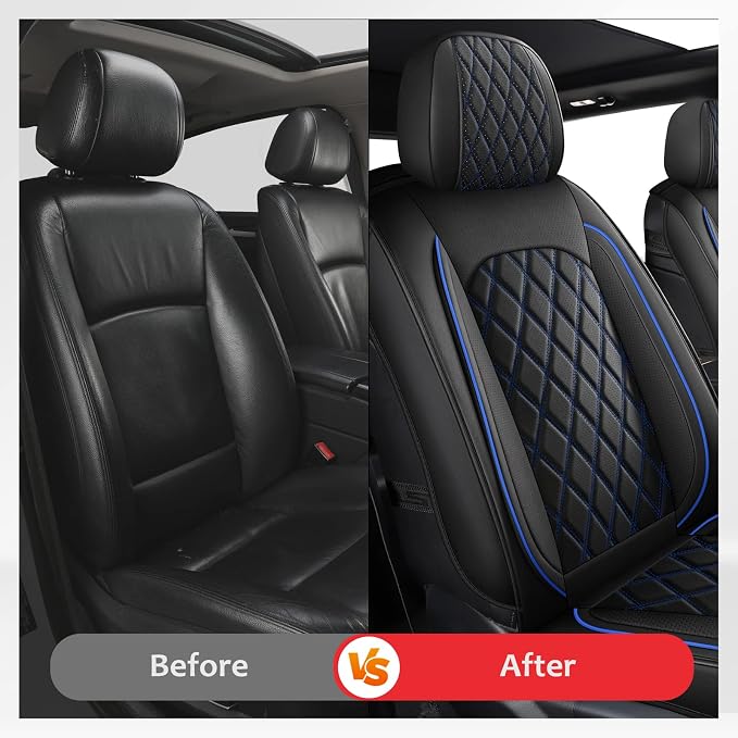 MIROZO Dodge Ram Seat Covers, Waterproof Truck Seat Covers Fits - Image 4