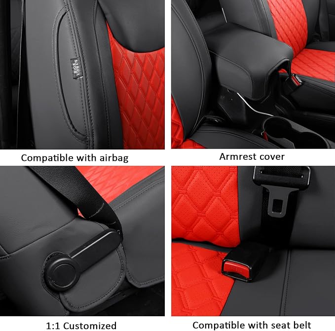 GIANT PANDA Customized Full Set Car Seat Covers - Image 5