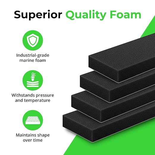 XCEL Foam Rubber Protector Panels – 4 Pack of Versatile Marine Foam Pads – Ideal - Image 5