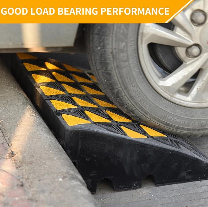 BESEA Rubber Curb Ramp 6" inch High 23.6" Length, - Image 6