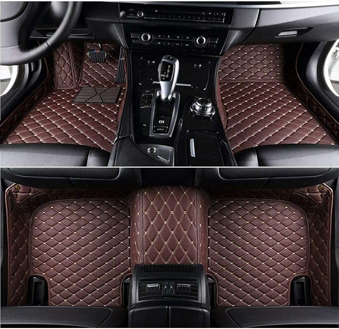 Custom All-Weather Protection Luxury Leather Floor Mats - Image 2