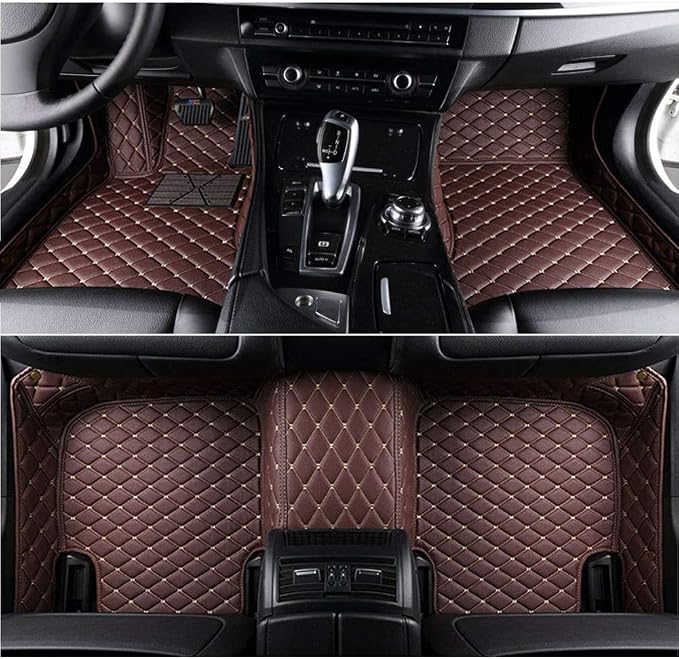 Custom All-Weather Protection Luxury Leather Floor Mats - Image 9