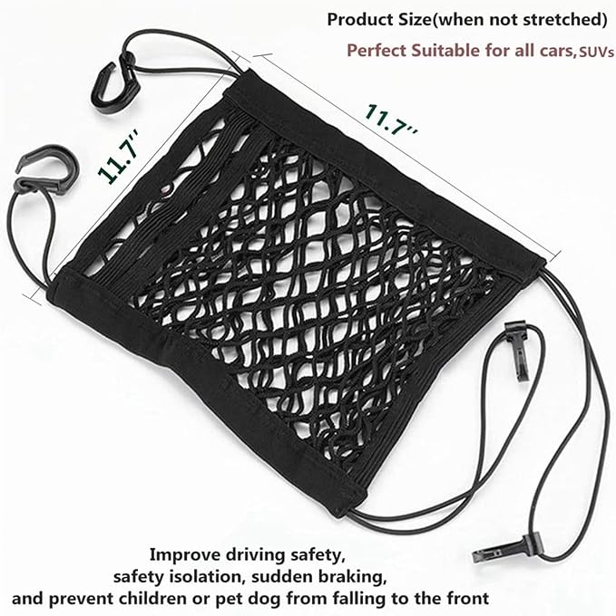 DYKESON Pet Barrier Dog Car Net Barrier - Image 7