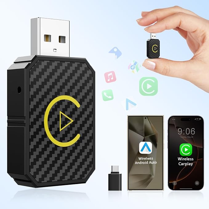 Mini Wireless CarPlay and Wireless Android Auto Adapter 2025 - Image 7