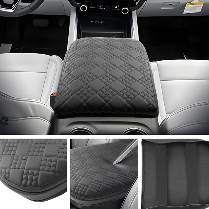 SXCY for 2025 Chevy Tahoe Suburban Armrest Cover Pad for 2025 Chevrolet Tahoe - Image 3