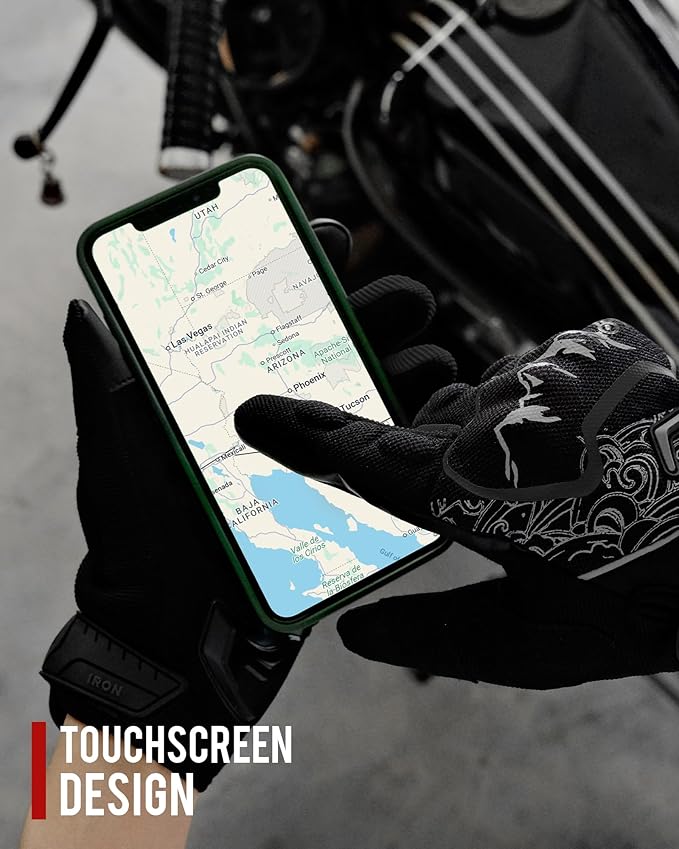 BORLENI Motorcycle Gloves Motorbike Glove - Image 4