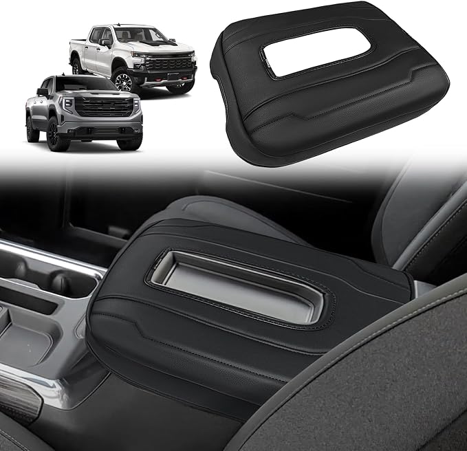 Muslogy Center Console Armrest Cover Compatible by Muslogy