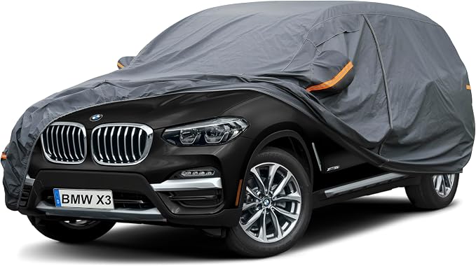 Premium Car Cover Custom Fit BMW X3/X3 M, 16 Layers Heavy Duty Car Cover by GUNHYI