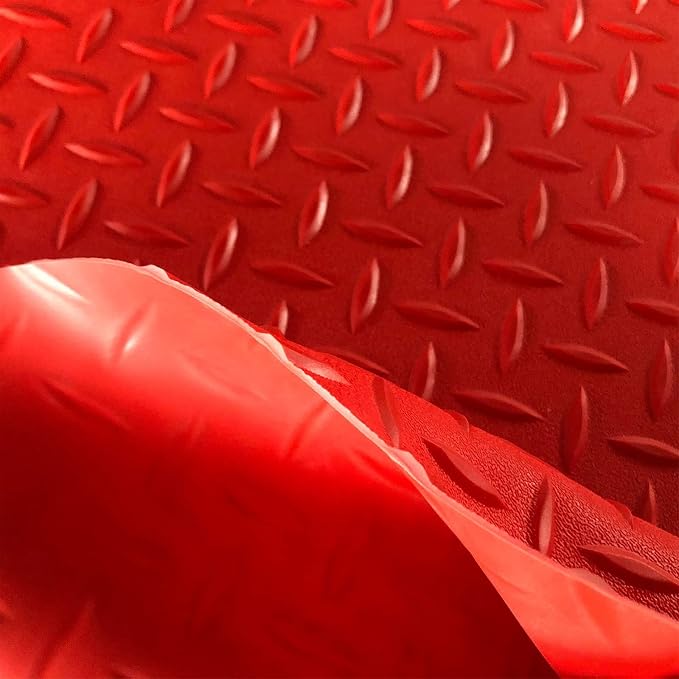 Boshen 5Ft x 12Ft Garage Floor Mat 2.5mm Thickened Rubber Flooring Roll 60sqft - Image 2