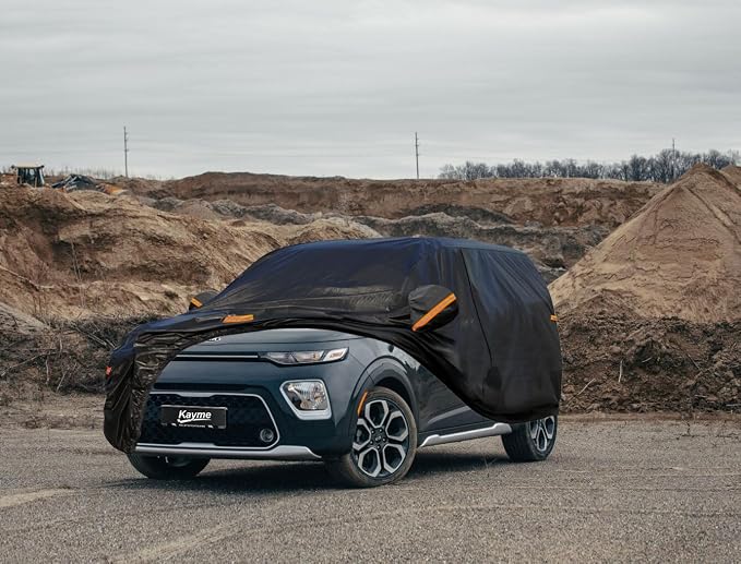 Kayme 7 Layers SUV Car Cover Custom Fit - Image 7