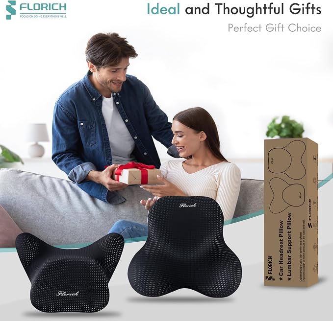 FLORICH Lumbar Support Pillow and Neck Headrest Pillow - Image 8