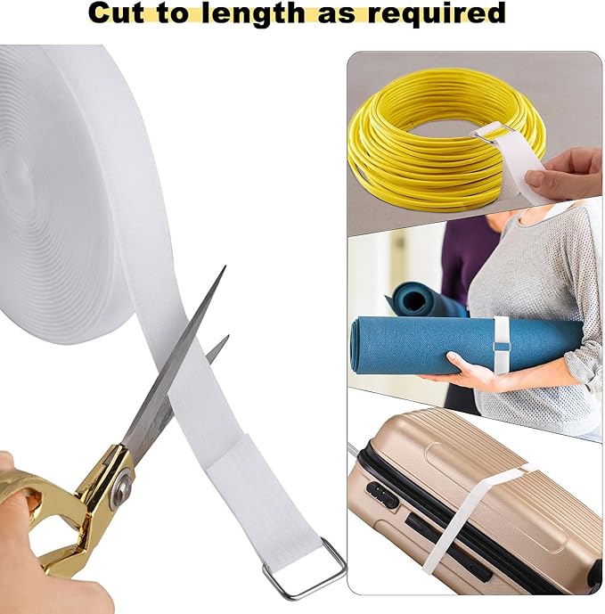 1"x16ft Hook and Loop Straps - Image 2
