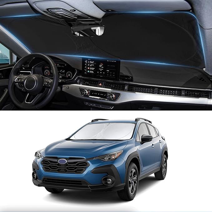 Custom Fit 2025 2026 Crosstrek Wagon Sunshade by INSAUTO