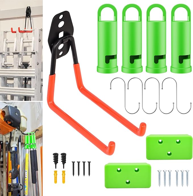 4 Pack Garage Storage Hooks Attachment by Unknown